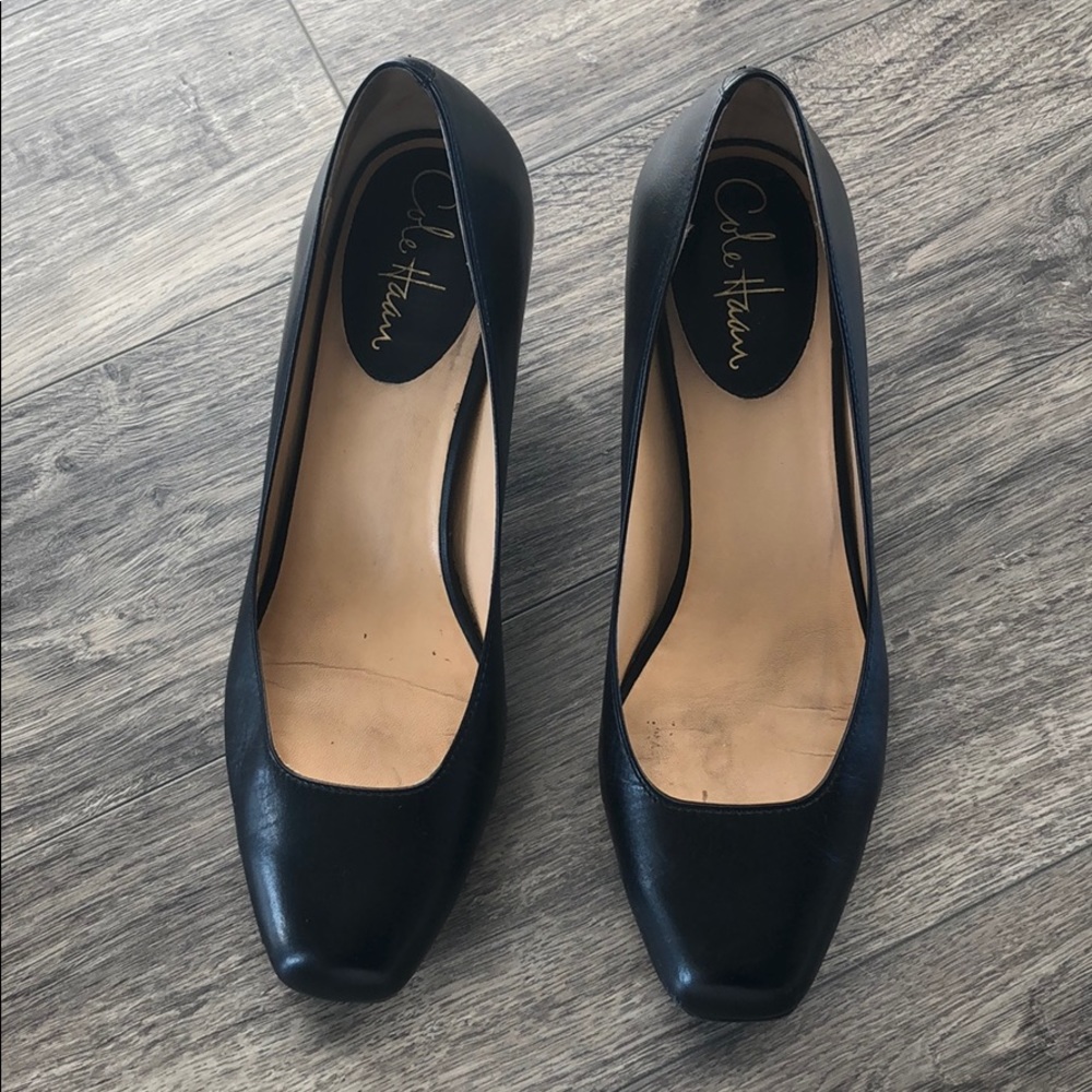 Cole Haan Classic Black Heels